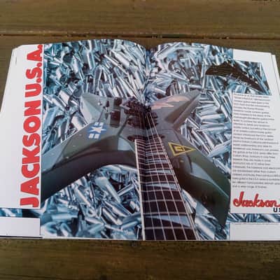 Vintage 1990 - 1991 Charvel, Charvette, Jackson Full Color Catalog! Rare, Original Case Candy, Paperwork! image 16