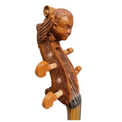 Song Brand Maestro Viola da Gamba Carved scroll 4 String 29 1/2" Bass Viol image 10