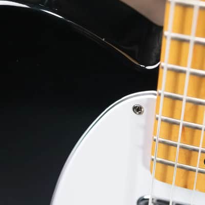 Fender Telecaster Black with MIJ Neck, Upgraded TV Jones Pickups, and Hardshell Case - Used image 13