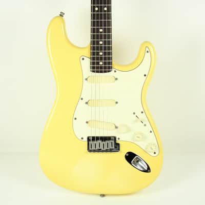 RARE 1988 Vintage Fender Stratocaster Plus Graffiti Yellow E4 Series ~All Original~ 1980s USA image 3