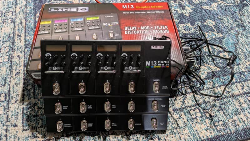 Line 6 M13 Stompbox Modeler 2010s - Black image 1