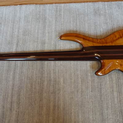 Vadim Custom Deluxe 5 String mid - 90s - Flame Maple image 4