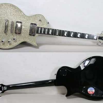 ESP Eclipse 2012 Standard Series Silver Sparkle MIJ Electric Guitar w/OHSC NICE! image 5