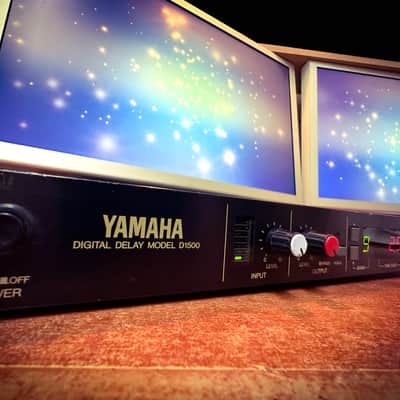 YAMAHA D-1500 🌈RaRe🌈 Vintage Digital Delay Effect Processor Rack