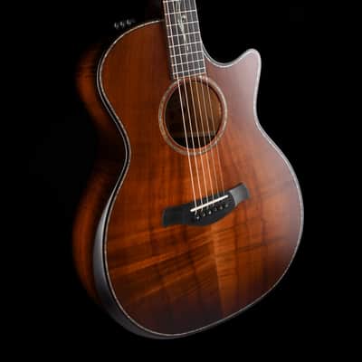 Taylor Builder's Edition K24ce Koa Grand Auditorium Kona Burst Acoustic Electric Guitar image 6