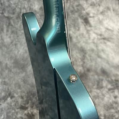 1976 Gibson Thunderbird Bass - Aged Pelham Blue Restoration image 8