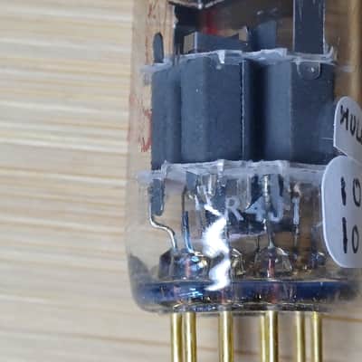 "A" NOS 1964 MULLARD  e88cc 6922 Special quality Mitcham made like CV2492 ecc88 6dj8 CCA Valvo print perfectly balanced and very strong, gold pins best audio tube, for EMI redd 47 image 8