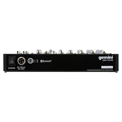 GEM-12USB: Compact 12 Channel Bluetooth Mixer image 3