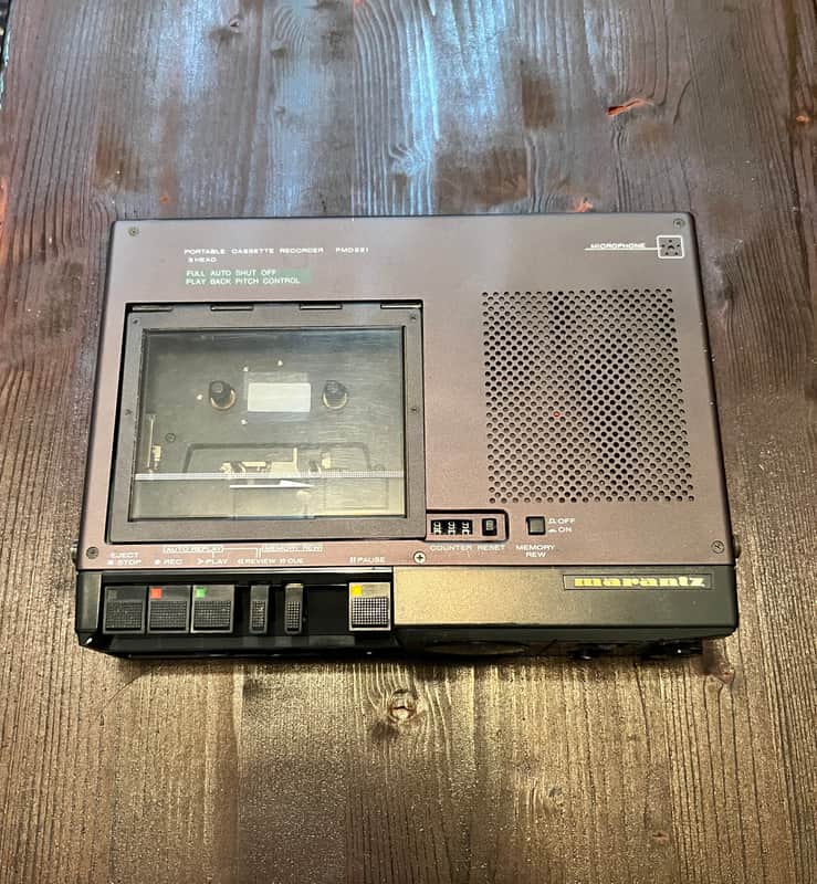 Marantz PMD221 Portable Cassette Recorder image 1