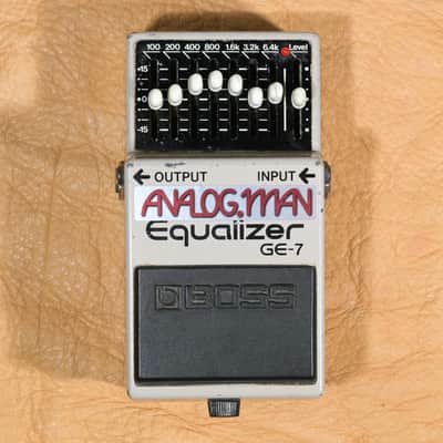 ANALOGMAN Boss GE-7 Pro Mod - Taiwan Black Label Equalizer EQ Pedal - 0310 image 1