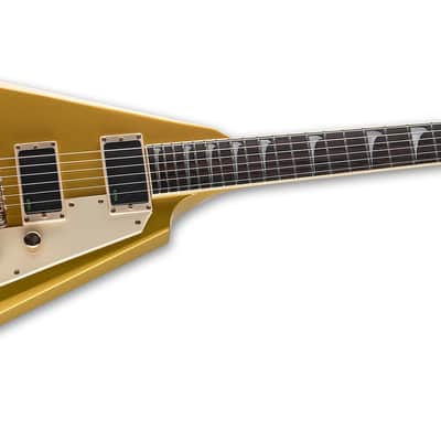 ESP LTD KH-V Kirk Hammett Signature Guitar Metallic Gold 2023 w/OHSC (B-Stock) image 6