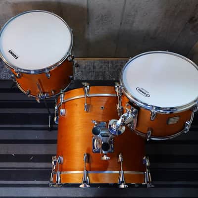 Yamaha Maple Custom Absolute JAPAN drum set 8x12 13x14 16x20 - Vintage natural image 3