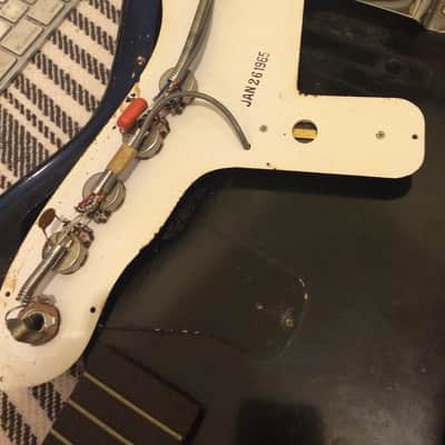 Silvertone 1476 Bobkat Harmony w/ Original Case 1965 Vintage Very Rare Wow! image 7