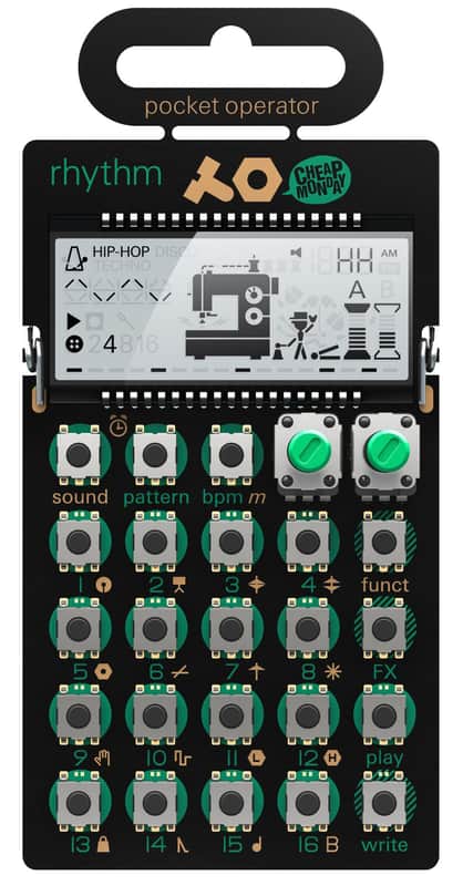 Teenage Engineering PO-12 Pocket Operator Rhythm Drum Synthesizer image 1