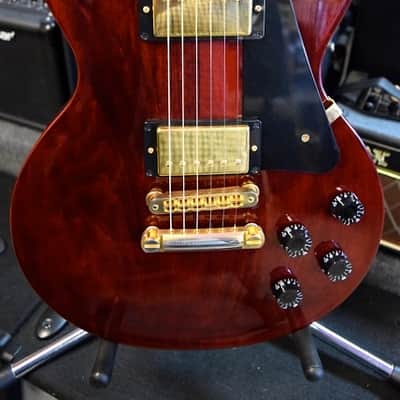 Gibson Les Paul Studio 2009 Wine Red w/case Plek image 1