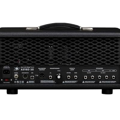 Soldano Astro-20 Head 20-Watt 3-Ch Tube Guitar Head w/IR Loader - Open Box image 5