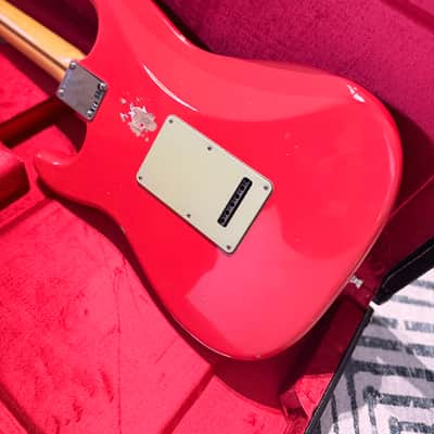 Fender Custom Shop Stratocaster W25 Custom Deluxe Relic 2025 - Aged Festa Red image 11