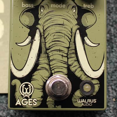 Walrus Audio Ages Five-State Overdrive Green Guitar Effects Pedal no Box image 2