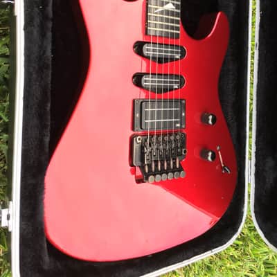 Hamer Chaparral Custom 1988 Candy Apple Red Great Neck All Original image 4