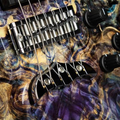 Alembic Further 6 - Buckeye Burl - Resin Top image 21