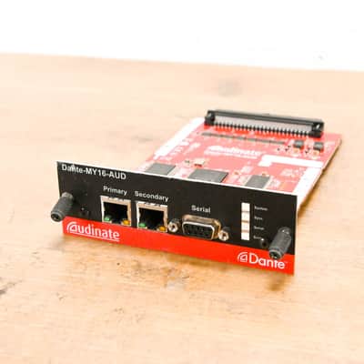 Audinate Dante-MY16-AUD 16-Channel Dante Network I/O Card | Reverb