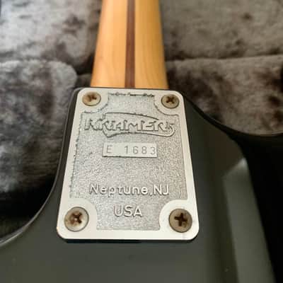 Kramer Baretta 1986 - Dennis Kline Beer Graphic - Rare Transition Neck, Maple Fretboard image 13