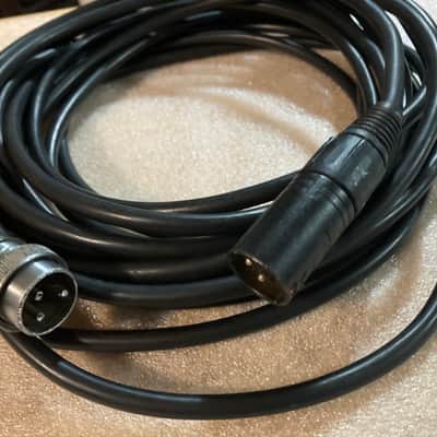 3 pin Amphenol to 3 pin XLR adaptor cable for older Shure and EV Microphones image 4