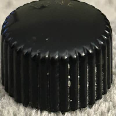 Harmony Silvertone Vintage USA Cupcake Tone Knob Black 1960s image 4