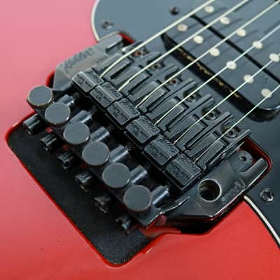 1991 Fender Prodigy Electric Guitar in Metallic Red Finish image 9