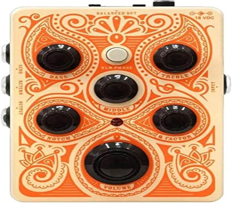 Orange Acoustic Guitar Preamp Pedal image 1