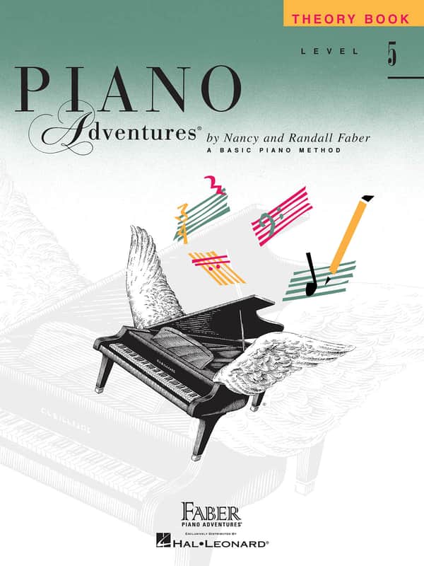Piano Adventures Level 5 Theory Book image 1