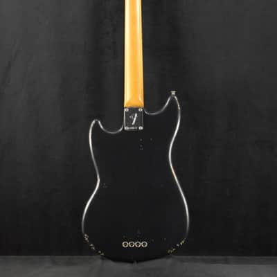 Fender JMJ Road Worn Mustang Bass Black image 9