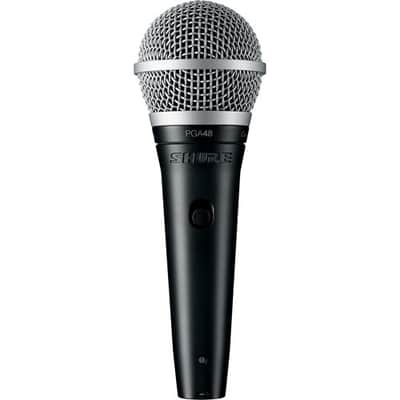 Shure PGA48 Cardioid Dynamic Vocal Microphone & Cable UPC 042406396301 image 1