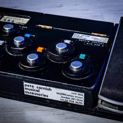 Pete Cornish Guitar Effects Routing System EX THE PAUL MCCARTNEY BAND 1989 - Black image 8