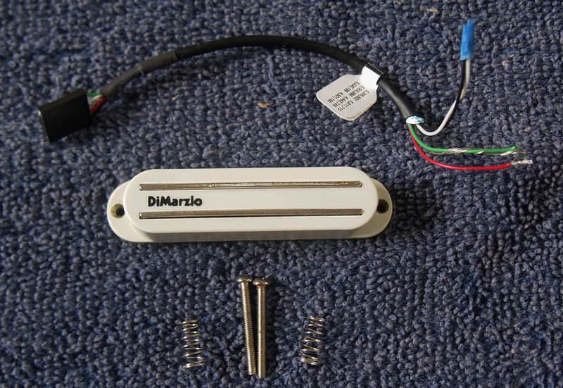 DiMarzio DP218W Super Distortion S Stratocaster Pickup White U.S.A. image 1
