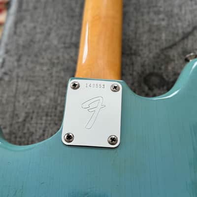 Fender Mustang (Daphne Blue, 1966) image 7