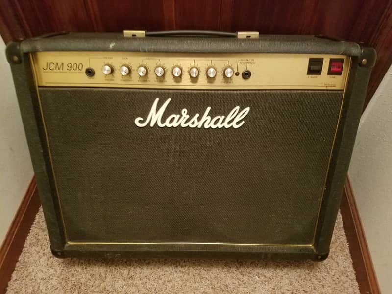 Marshall JCM 900 Model 2502 50-Watt Hi Gain Master Volume MkIII 2x12 Combo image 1