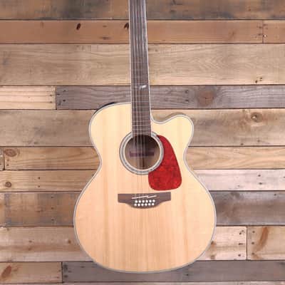 Takamine GJ72CE Jumbo Cutaway 12-String Acoustic/Electric Guitar  Natural image 4
