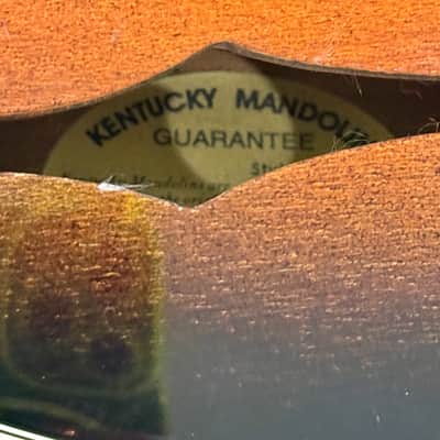 Kentucky KM-140 Standard A-Style Mandolin 1997 - Sunburst image 15