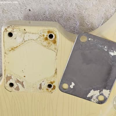 Fender Jazzmaster 1965 Olympic White L Plate image 15