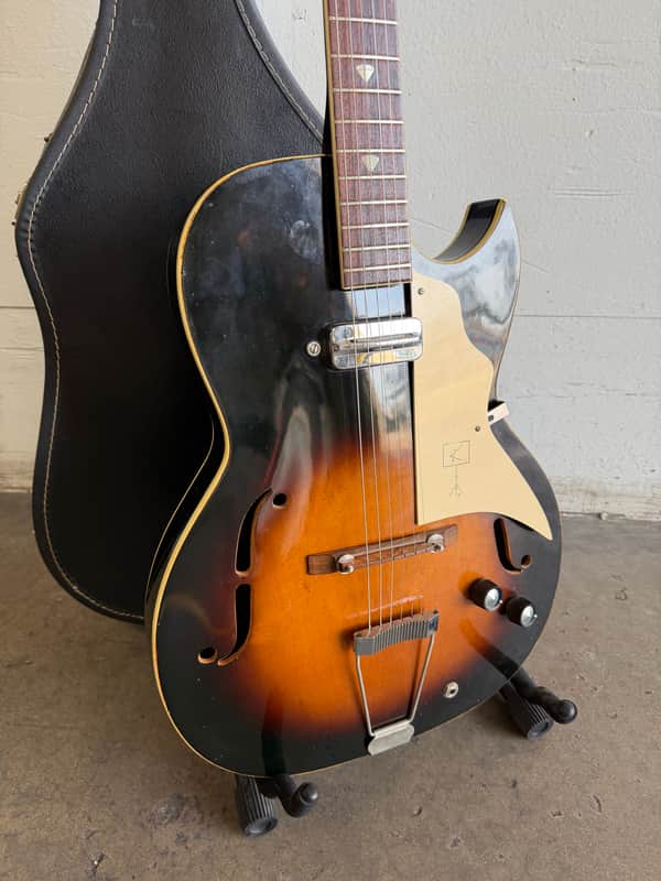 Vintage USA Kay Galaxie Thinline 1960s - Sunburst image 1