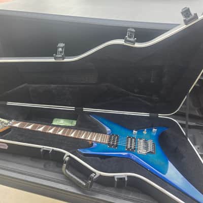Jackson MIJ Warrior 2003 - 2004 - Transparent Blue image 20