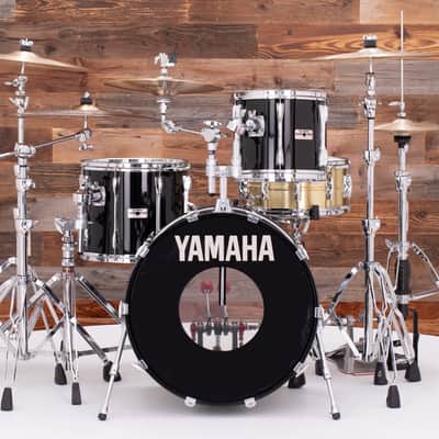 Yamaha Recording Custom (9000) 3 Piece Drum Kit, Piano Black (Pre Loved) Bild 5