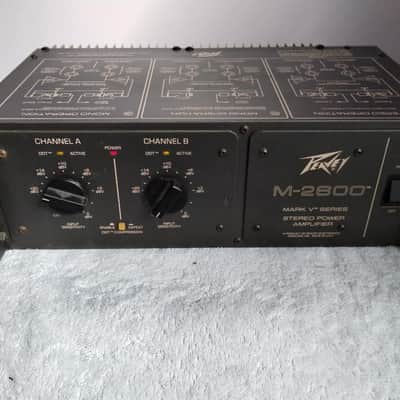 Peavey M2600 power amplifier in very good condition - 1990's image 2
