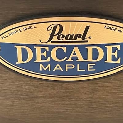 Pearl Decade Maple 14"x5.5" Snare - Satin Black Burst image 2