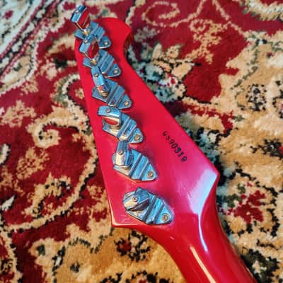 *RARE* 1989 Orville by Gibson FB Firebird Ferrari Red with Matching Headstock and Original Softcase, Japan MIJ image 12