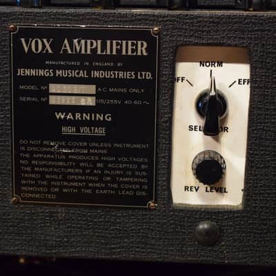 Vox AC-30 super reverb twin 1965 image 9