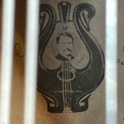 Early 1900’s Gibson  A1 Mandolin Natural w/Case image 10