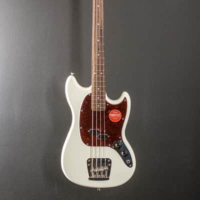 Squier Classic Vibe 60’s Mustang Bass - Olympic White image 3