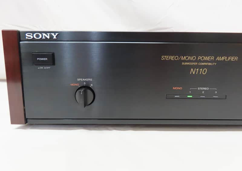 Sony TA-N110 Power Amplifier - Stereo Mono Subwoofer Amp With
